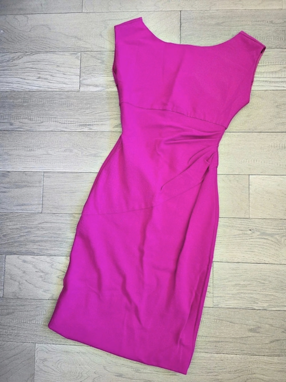 Diane von Furstenberg Pink Midi Dress Size 4